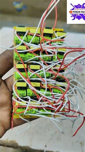 LED light driver#যেকোনো এলইডি লাইট কে মেরামত করে ফেলুন খুব সহজেই ড্রাইভারের মাধ্যমে