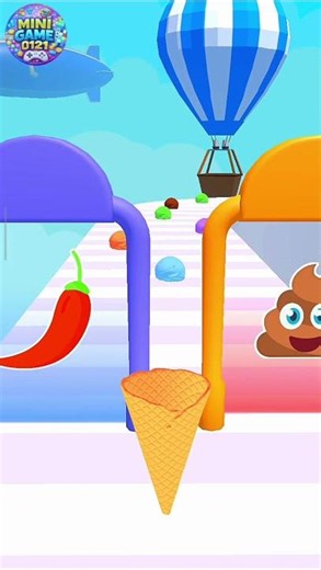Cup ice cream All level gameplay funny 🤣 #gaming #shorts