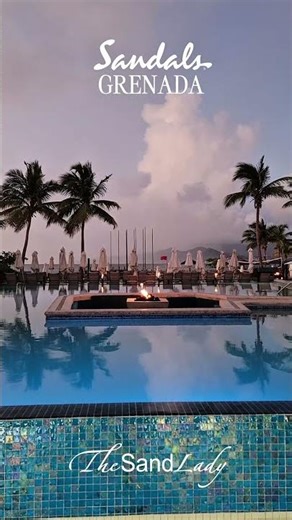 Sandals Grenada evening #sandalsresorts 🔊 peaceful
