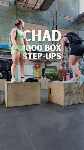 eden | coach & sports nutritionist on Instagram: "CHAD 1000 box step ups 20” wearing a 45/35 lb ruck 1 hour 3 mins 23 secs doing hard things in honour of those fighting battles we can’t always see ❤️‍🩹 thanks for bringing the hype @marcello.andrade77 @toddshannon !!"
