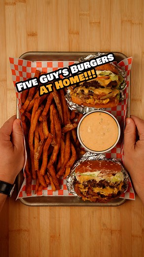 Five Guys Copycat Cheeseburger Recipe — Better at Home