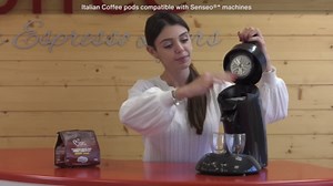 Italian Coffee pads compatible with Senseo machines (3 Flavors mix, 54 pads)