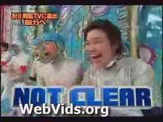 Human tetris game show from japan