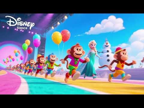 Elsa Monkey’s Balloon Race 4 | Jungle Speed Challenge