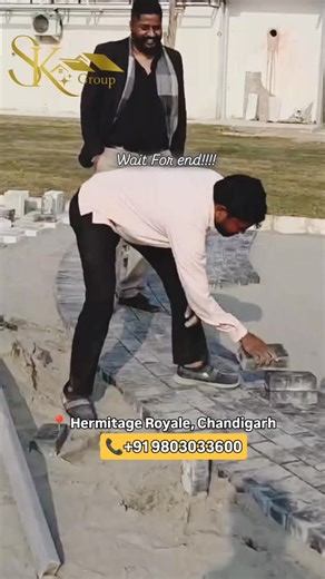 sk group on Instagram: "Interlock Paver Installation by SK Group 📍 Hermitage Royale, Chandigarh Clean finish ✔️ Strong base ✔️ Premium look ✔️ Quality work you can trust 💪✨ #InterlockPavers #PaverInstallation #SKGroup #ChandigarhWork #HermitageRoyale PerfectFinishing QualityConstruction PaversWork ConcreteSolutions ReelConstruction"