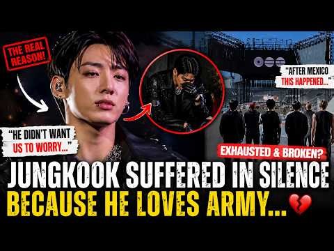 Jungkook Hid What Happened After The Mexico Concert… Because He Didn’t Want ARMY To Worry