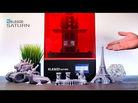 Elegoo Saturn - 4k Mono Resin 3D Printer