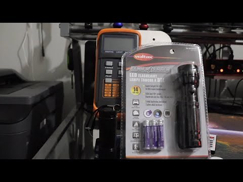 Dollarama Voltax LED Flashlights Review
