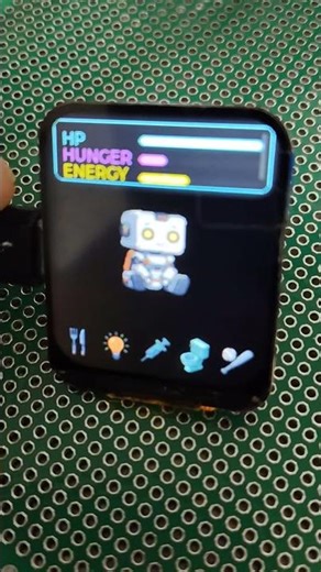 Cyber Gotchi 2: ESP32S3 +Lvgl #trending #cyberpunk