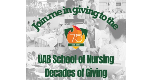 UAB School of Nursing Decades of Giving Scholarship Initiative