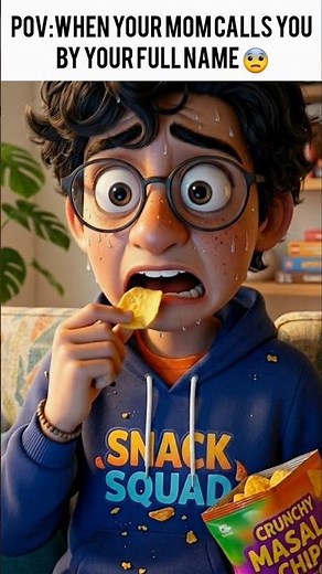 The Moment Mom Calls Your Full Name... It's Over 💀 #relatable #funny #shorts