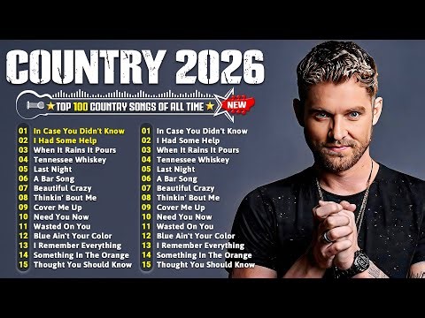 Top Country Songs 2026 🎶 Brett Young, Morgan Wallen, Luke Combs, Chris Stapleton, Zach Bryan