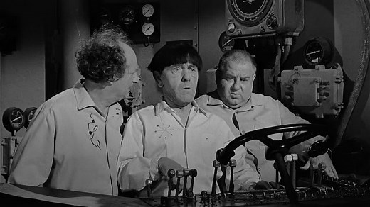 The Three Stooges In Orbit (1962) (1080p)🌻 Black & White Films