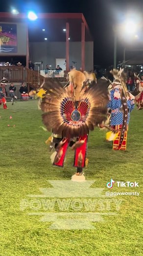 Traditional Native American Dance at Mandaree Powwow