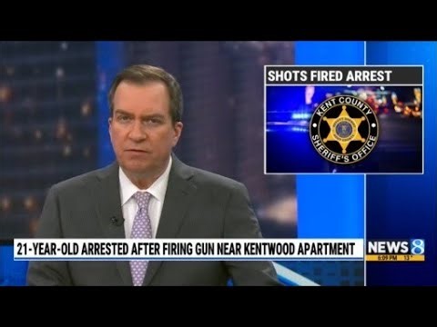 21-year-old arrested after firing gun near Kentwood apartment