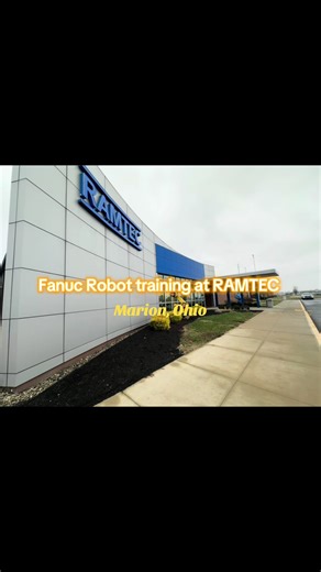 Fanuc robot training at RAMTEC in Marion, OH. #ramtec #fanuc #robots #maintenance #maintenanceman