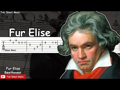 Beethoven - Fur Elise Guitar Tutorial
