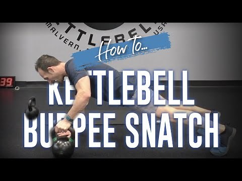 How To Kettlebell Burpee Snatch | Kettlebell Devils Press | Kettlebell Exercise
