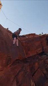 Shout out to Rope Swing Moab and Skydive Moab. We have been offering tandem BASE jumps, rope swings, and skydives in the same day since 2022. #epic #vacations #SelfLoveEra #bestchallenge #moabutah #basejump | Tandem BASE Moab