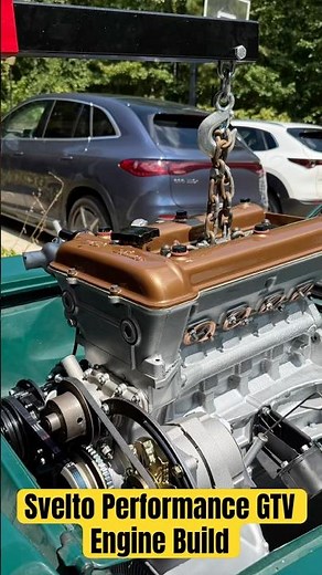1972 Alfa Romeo GTV 2.0L Engine Build #alfaromeo #sveltoperformance #alfa