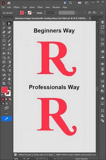 Illustrator Design Tutorial by Use of Pencil Tool | #adobe #tutorial #illustrator