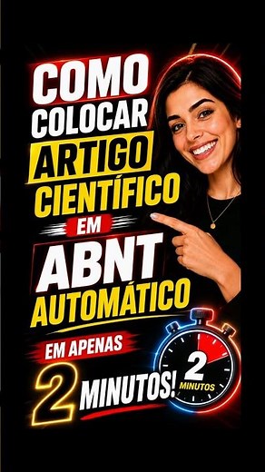 Como colocar Artigo científico em Abnt Automático