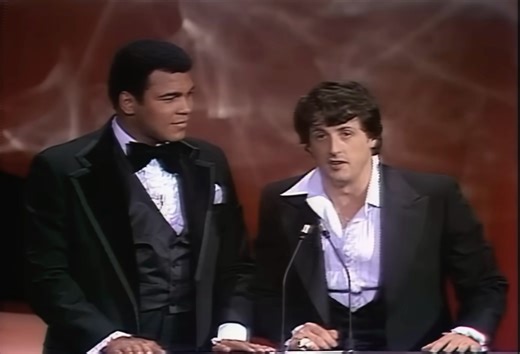 The Archives | Sylvester Stallone and Muhammad Ali sparked one of Oscars night's unscripted gems on March 24, 1976 playfully shadow boxing centre stage... | Instagram