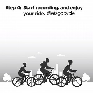 Still figuring out how to record your ride details? Here are some simple instructions for you! #letsgocycle #ocbccycle | OCBC Cycle