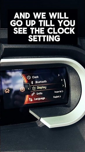 How to easily change the time clock on a Can-Am Spyder #shorts #canamonroad #daylightsavingtime