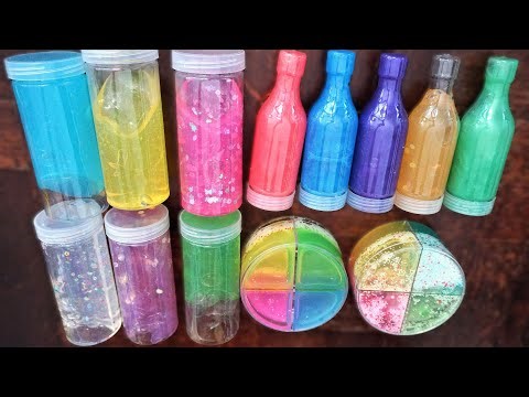 Top Colors SLIME mixing, Learn colors & Play DIY Slime video