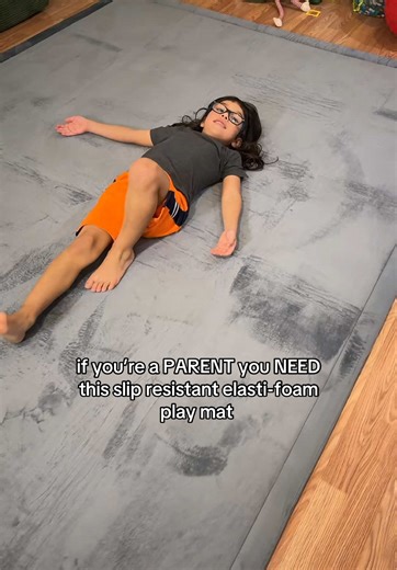 Soft and Safe Elastomeric Play Mat for Kids