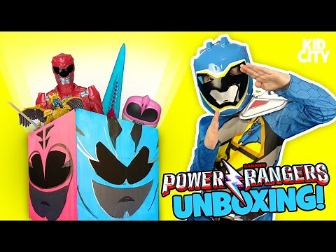 Power Rangers Movie 2017 Unboxing | KIDCITY