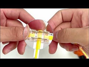 How to connect LED Strip Light in T Shape-No Soldering!