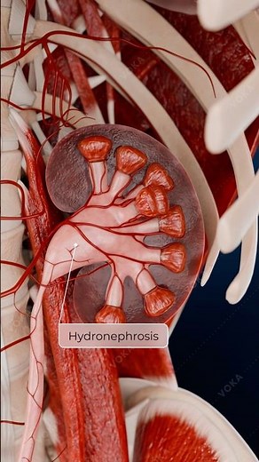 Accessory Renal Artery & Hydronephrosis in 3D: How Vascular Compression Damages the Kidney