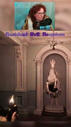 She's right behind me!! #re9 #residentevilrequiem #horrorgame