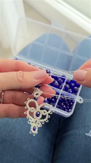 #tattingdesign #weaving #tatting #frivolite