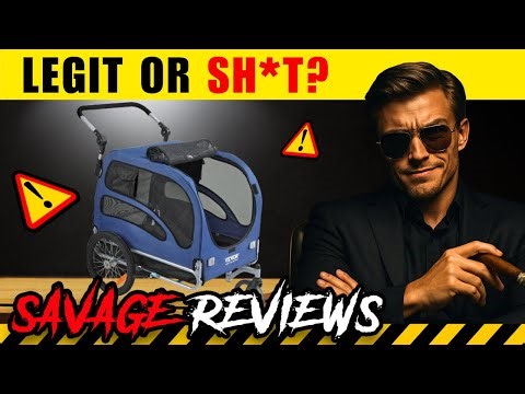 VEVOR Dog Bike Trailer Review: 2‑in‑1 Convenience vs Rain Woes (2025)
