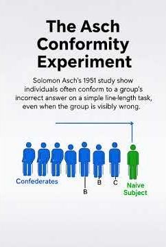 Asch Conformity Experiment explained