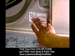Car Paint Code - Auto Paint codes