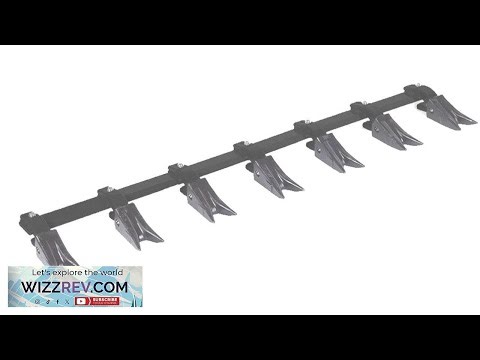 Garvee 46" Heavy Duty Steel Bucket Tooth Bar 4560 LB Load Capacity Effortless