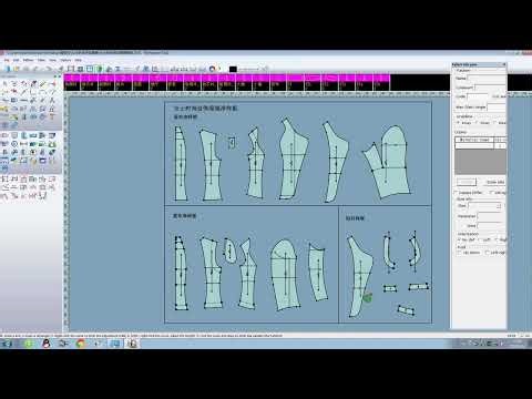 77 Richpeace garment CAD software online lessons Tip of the day How to see actual pattern V10