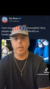 Transabled?? So now, leftists are identifying as disabled. As a disabled person, i find this ridiculous and offensive. The only disability they have is a mental disability. | Real Jesse Holguin