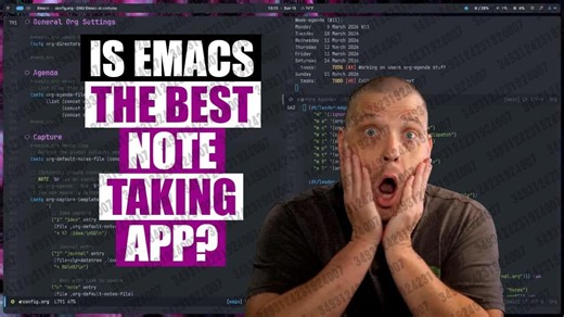 2026.03.21 【DistroTube】使用 Emacs Org 模式做笔记（很简单！）