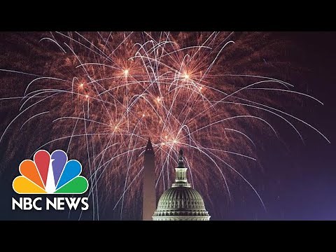 Watch Fourth Of July Fireworks Explode Over The Washington Skyline | NBC News
