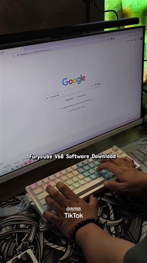 Furycube V68 Software how to install? #mechanicalkeyboard