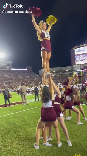 Boston College Cheer on TikTok