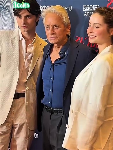 Michael Douglas Enjoys Family Time with His Children