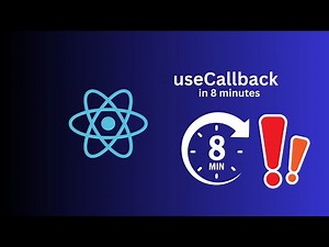 useCallback hook in react explained (under 9 minutes)