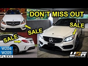 SAVE $$$ TO UPGRADE your Mercedes 2012-2018 C-Class HeadLights/TailLights (w204/w205)