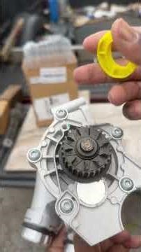 Look at this $60 replacement water pump assembly from eBay for a 13 VW CC 2 L turbo gasoline engine